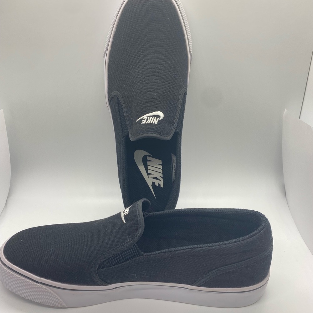 NIKE Toki Slip Textile Black Sneakers Men’s 7.5